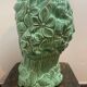 Vase tête de style art nouveau