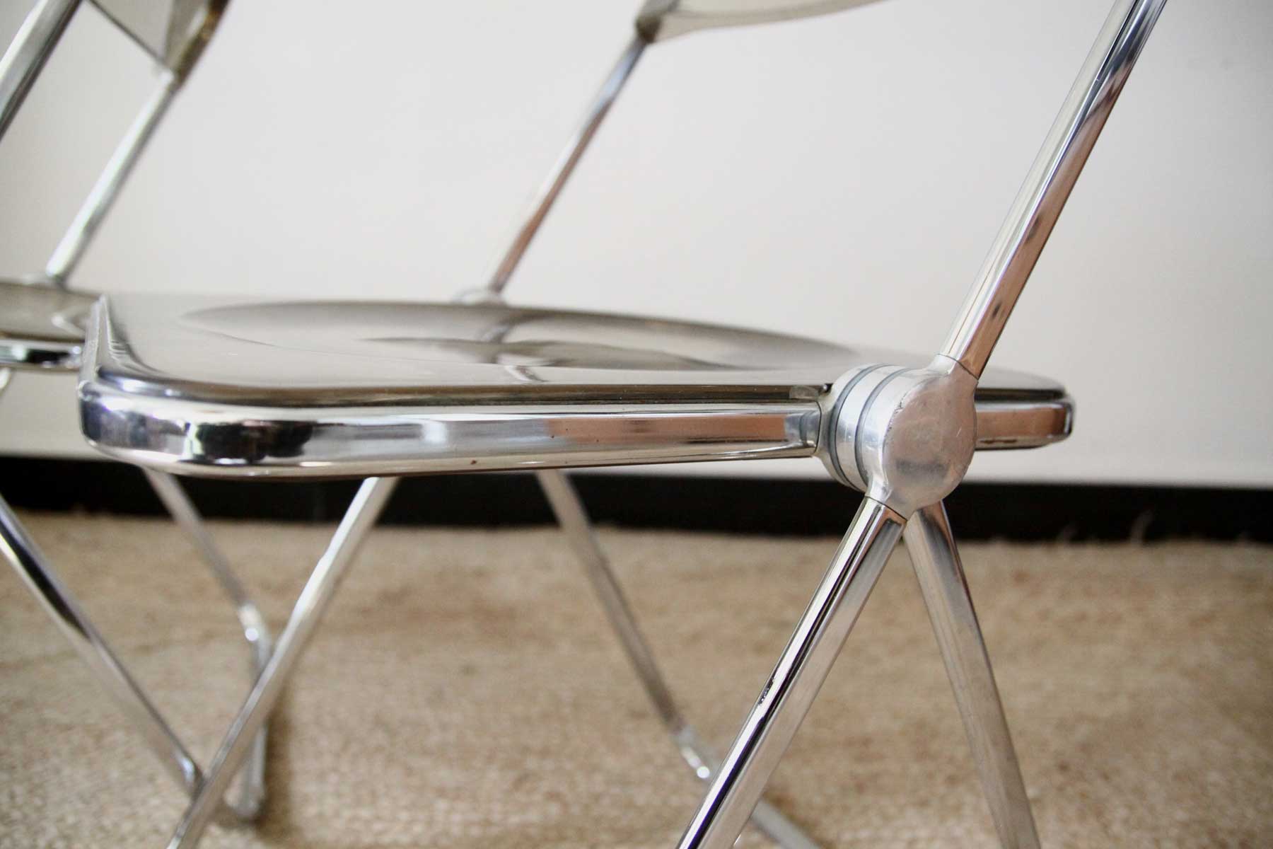Chaises pliantes « Plia » de Giancarlo Piretti pour Castelli
