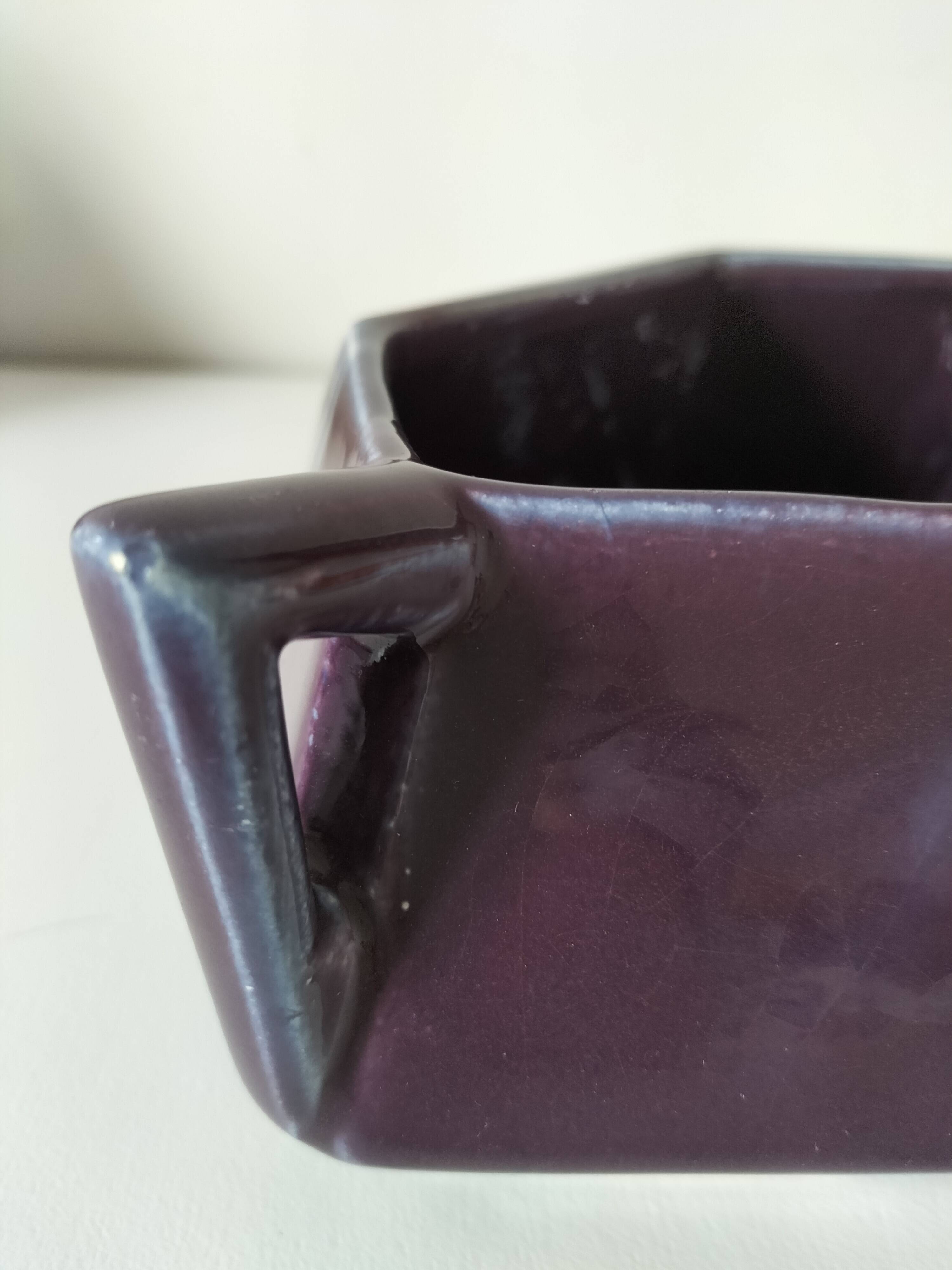 Vintage planter Manufacture Le Bruyn 40s-50s