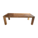 Solid elm dining table