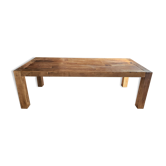 Table de salle à manger en orme massif
