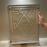 vintage enamel utensil holder