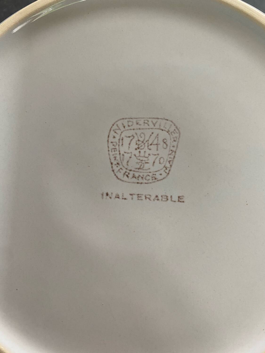Assiettes vintage