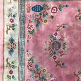 Carpet made Chinese vintage hand 140 X 208 cm