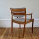 Pair of vintage Scandinavian Poul Volther J72 oak armchairs, 1960s