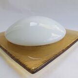 Large Murano glass wall or ceiling light from the 70s