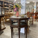 Small wooden display cabinet