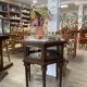 Petit meuble vitrine d'exposition en bois