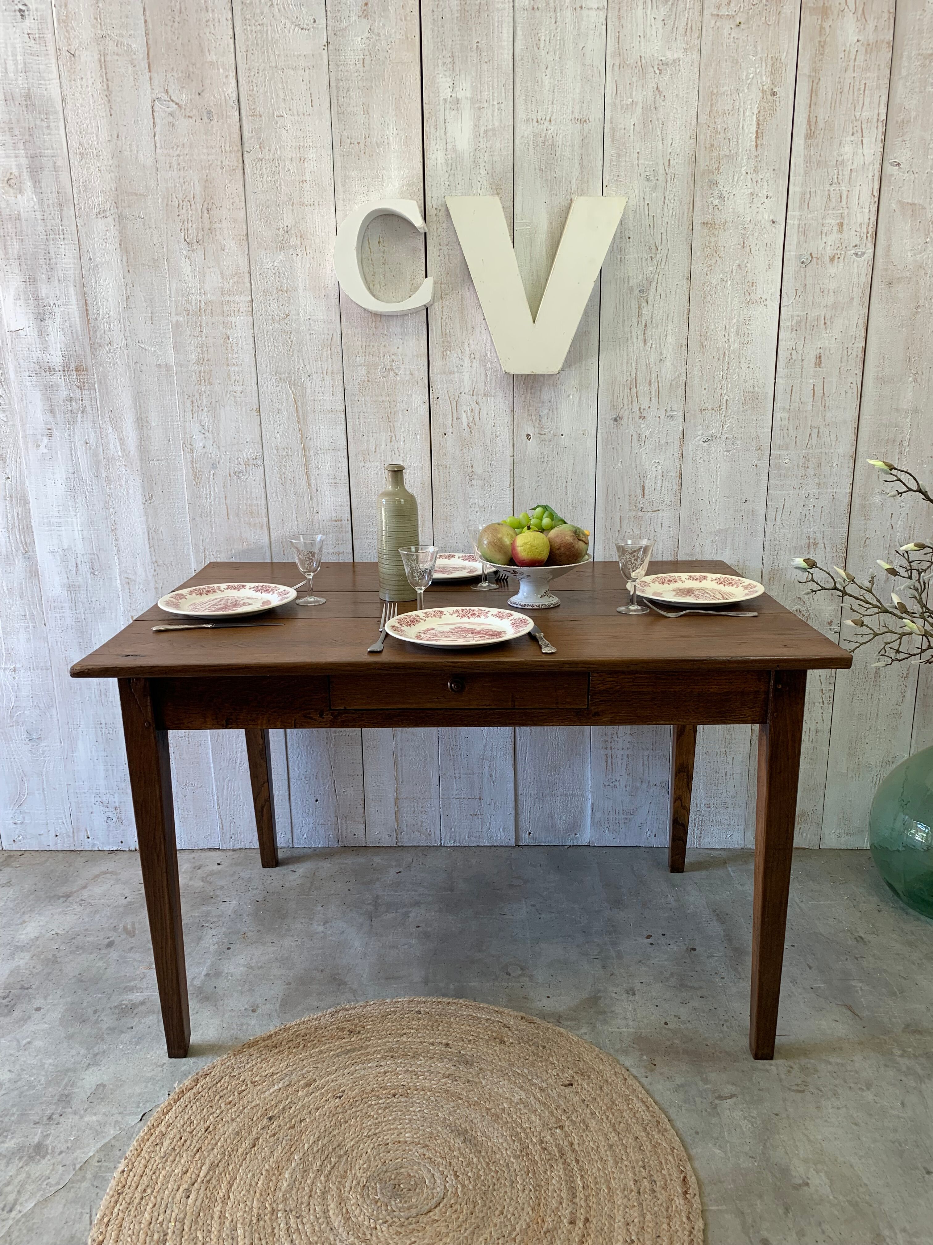 Farmhouse table