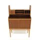 Secrétaire scandinave en teck, Suède, 1960