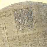 Sun mirror in gilded wood vintage decoration