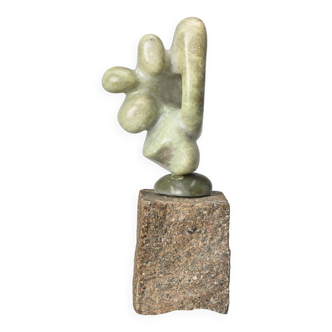 stone sculpture by v.bee, switzerland