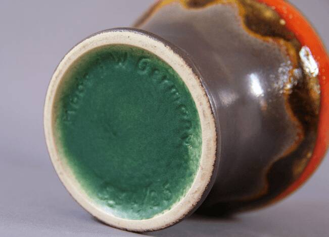 West germany fat lava vase Circa 60