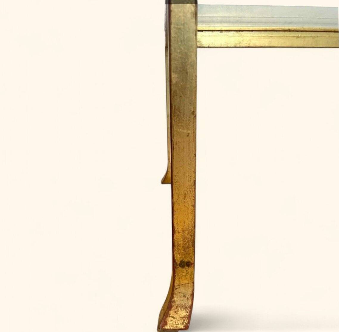 Coffee Table by Henri Pouenat (1934-1987) for Maison Ramsay. 1960s.