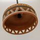 Vintage ceramic pendant from Denmark, 1970s.