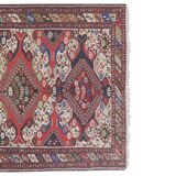 Vintage Turkish rug from Oushak, hand-woven 117x196 cm
