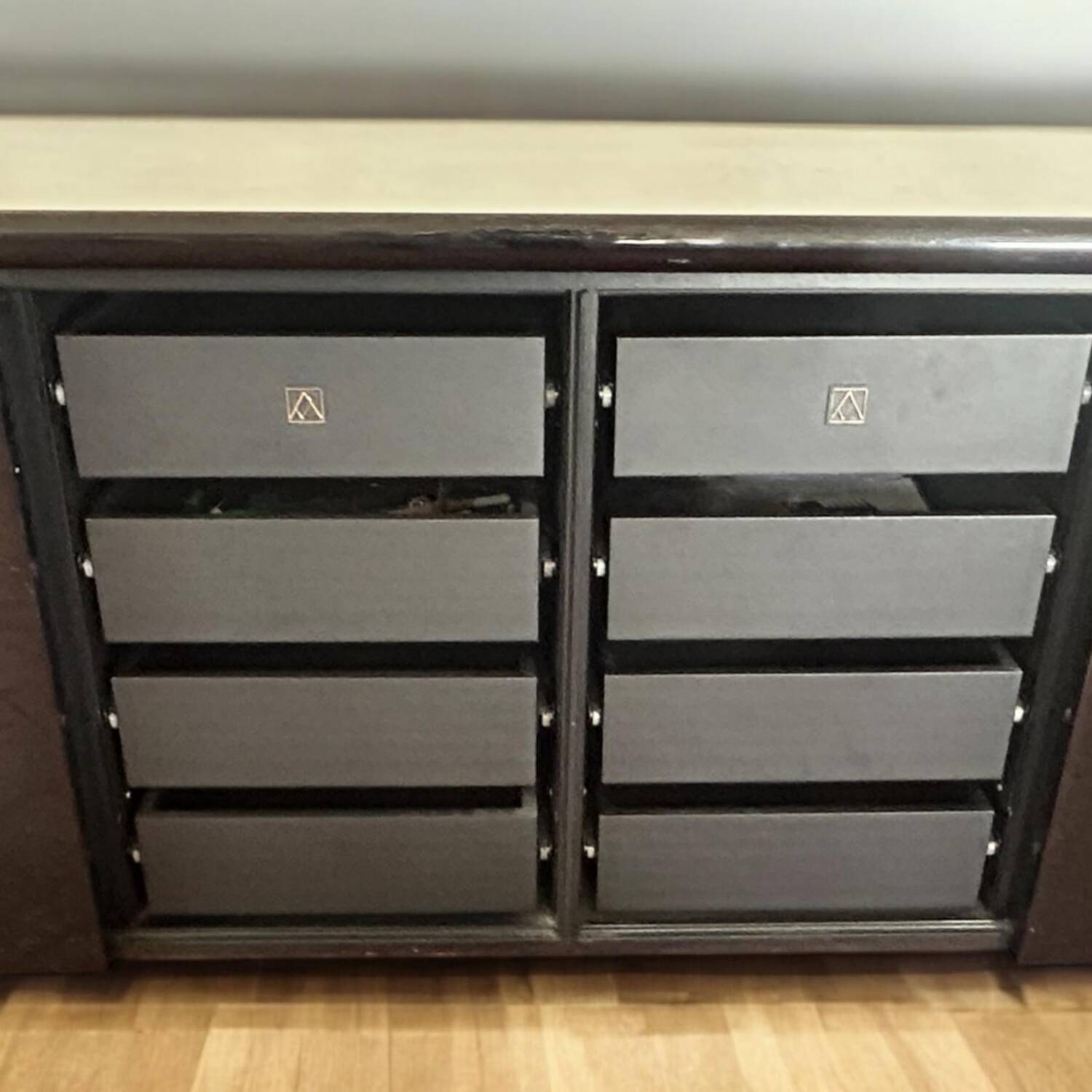 Giotto Stoppino & Ludovico Acerbis - Black Lacquered Sideboard Sheraton Ci Model