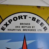 Stella Pils beer enamelled plate