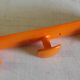 Orange wall coat rack by Syla - 1970s