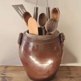 Ancien saloir en grès années 60