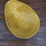 Vallauris Style Braided Effect Ceramic Dish