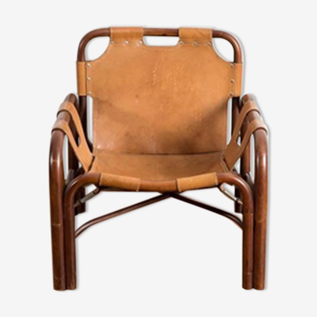 Fauteuil en bambou Bonacina