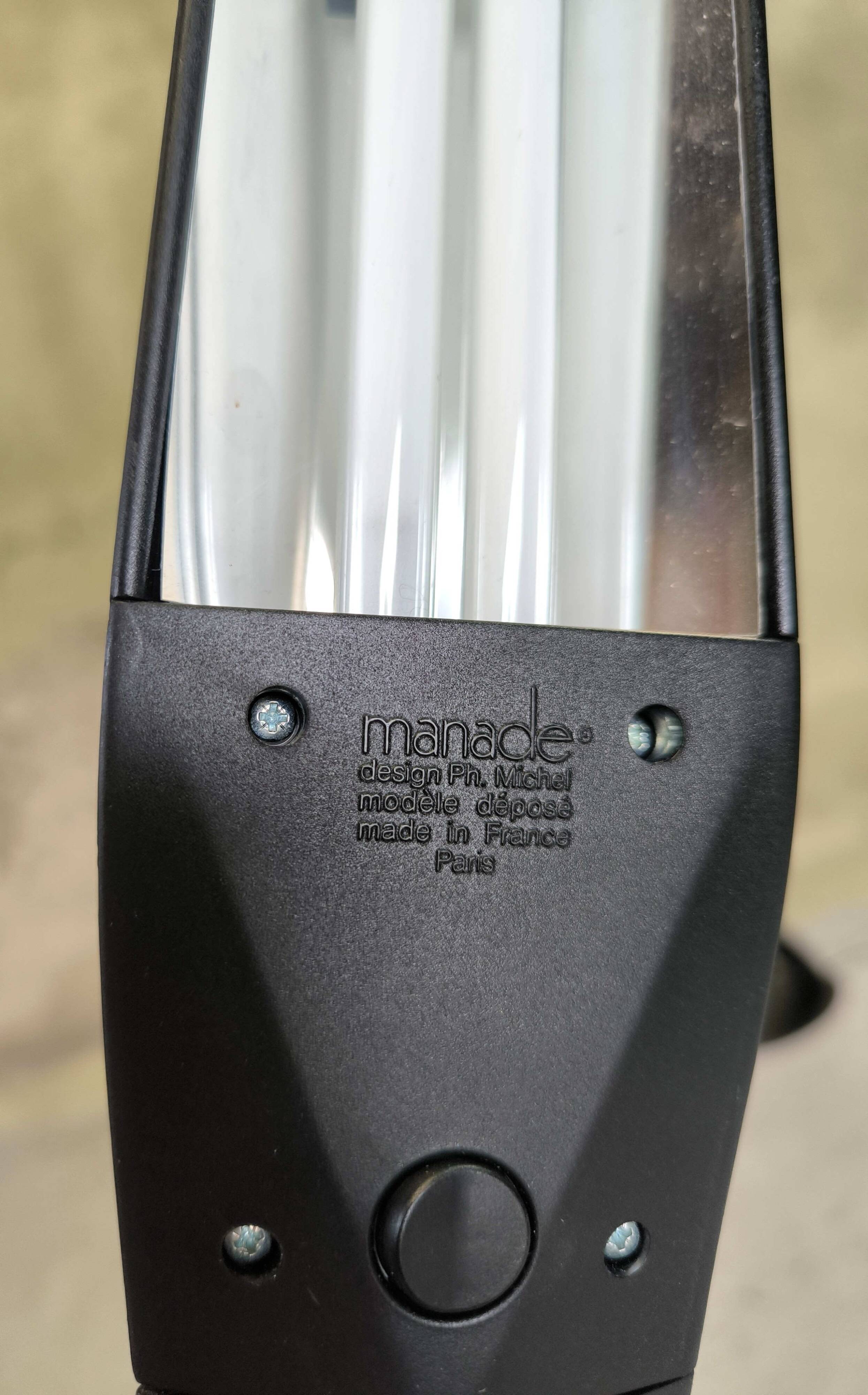 Pair of cobra lamps by Philippe Michel for Manade