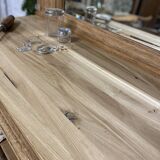 Art Deco console with bevelled mirror