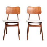 Paire de chaises par Arne Hovmand-Olsen pour Boltinge, années 1960.