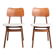 Pair of chairs by Arne Hovmand-Olsen for Boltinge, 1960s