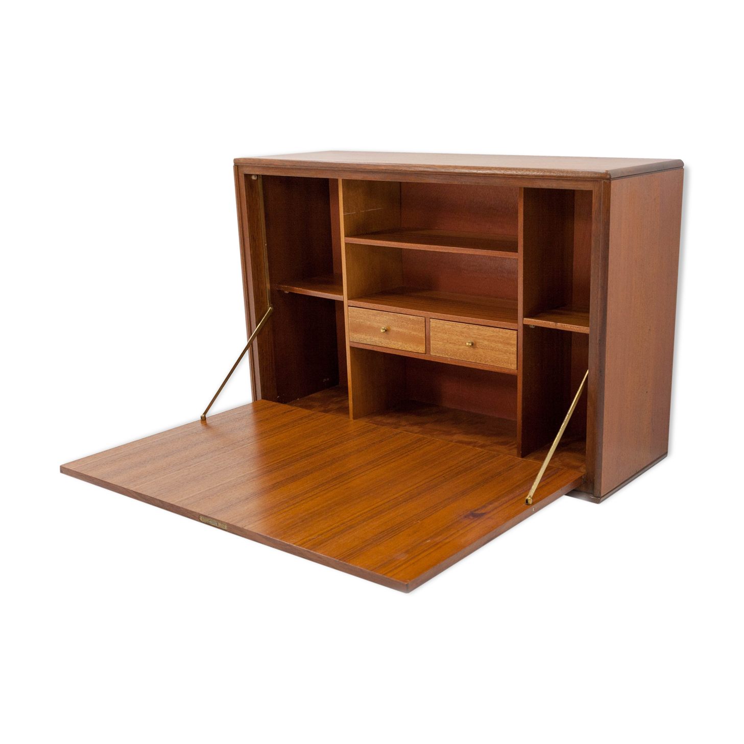 Secretary teak wall