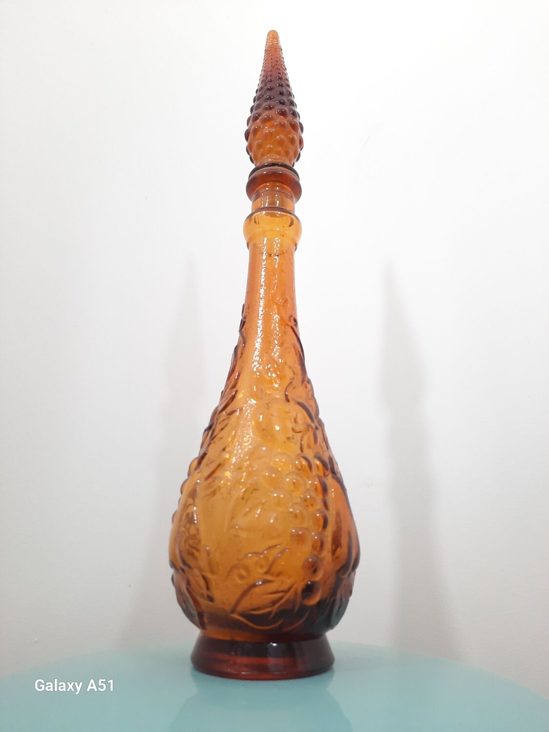 Carafe en verre vintage