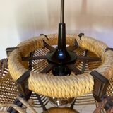 Suspension scandinave en plastique et fil tendu, 1950