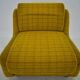 1970s architect Milan Čeček Armchair Apolo 92 for Interiér Praha , Czechoslovakia
