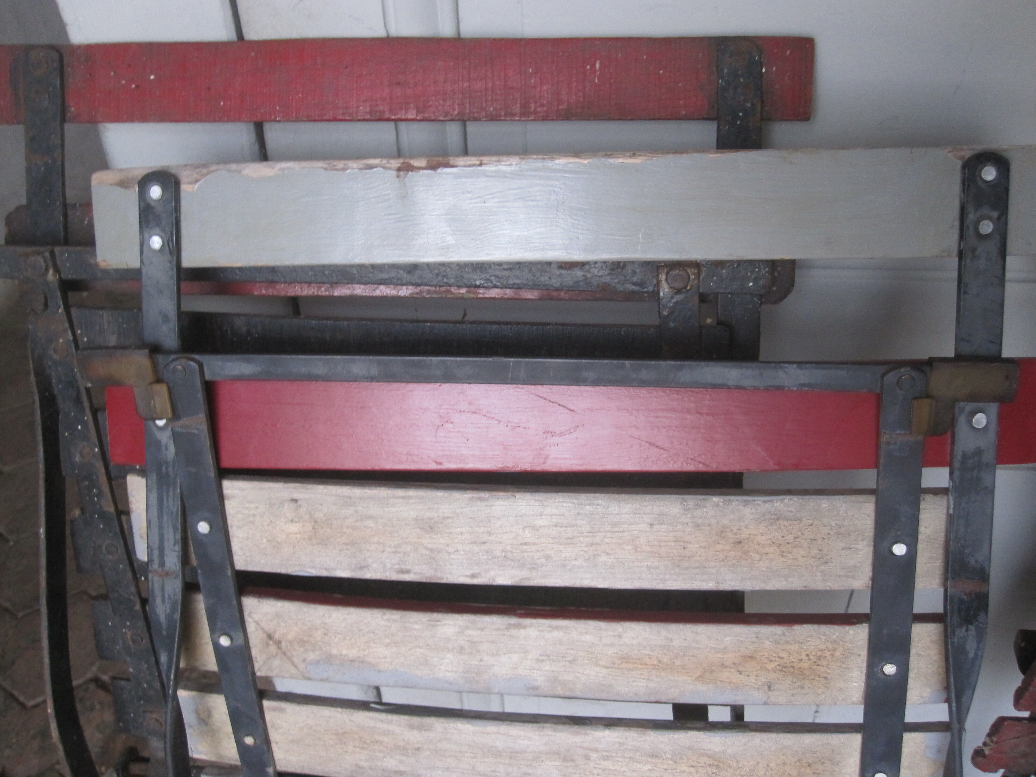 Folding garden furniture