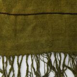 5x7 Shades Of Green Vintage Kilim Rug, 143x220Cm