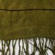 Tapis Kilim vintage 5x7 nuances de vert, 143x220 cm
