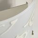Polished and screen-printed glass sconce by eglo