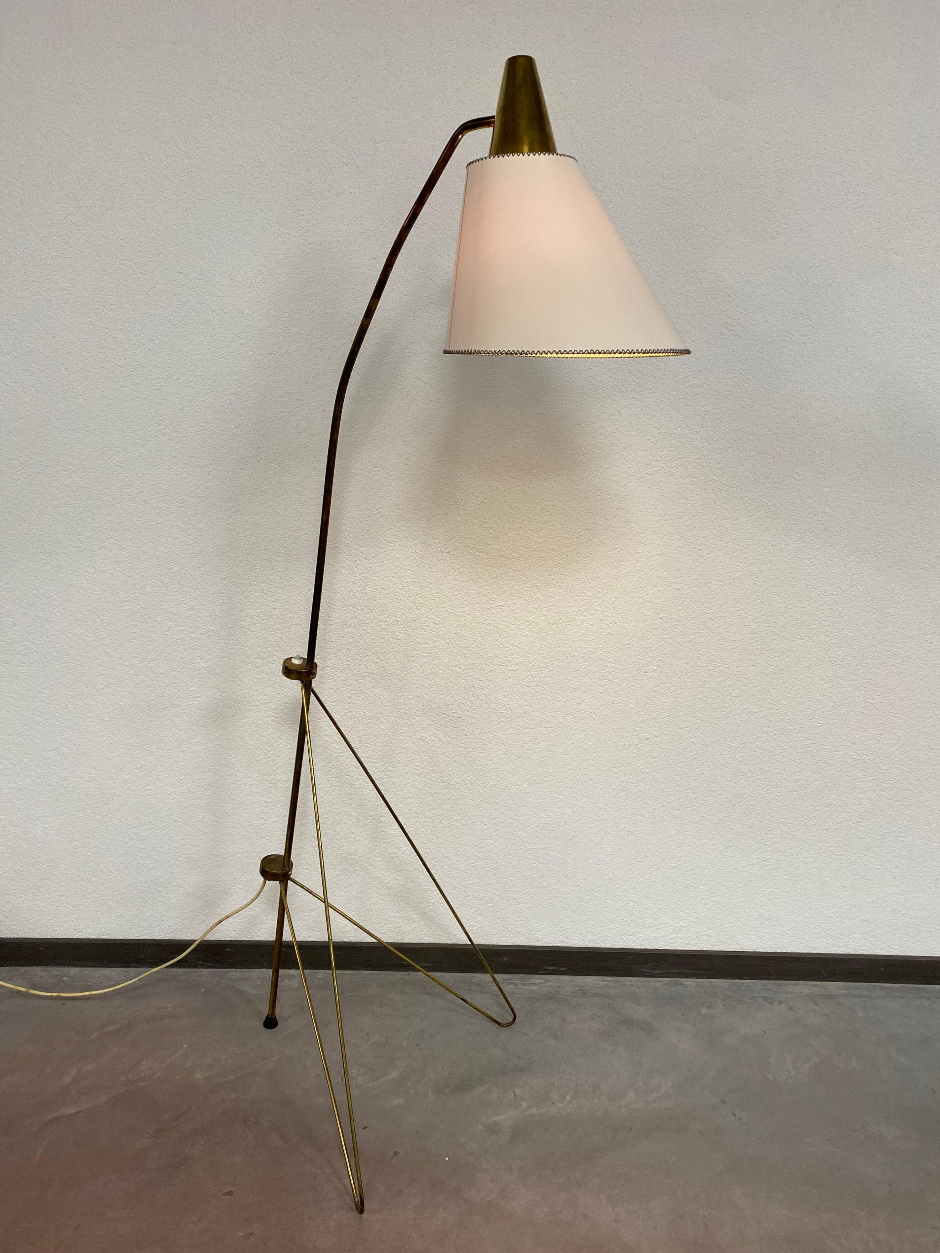 Giraffe floor lamp by Josef Hurka