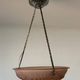 Suspension, antique Art Deco basin