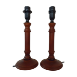 Pair of bedside lamps