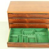 Danish Rosewood & Teak Sideboard By Ib Kofod Larsen For Fredericia Møbelfabrik 1950's
