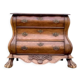 Commode en chêne antique