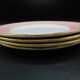 Set de 4 assiettes plates - L'Amandinoise - Rose pastel
