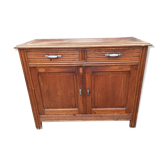 Buffet bas parisien en bois 2 portes 2 tiroirs
