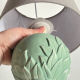 Lampe en plâtre par Sampa Helios, France années 90