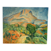 Route of the St Victoire Mountain, oil on canvas