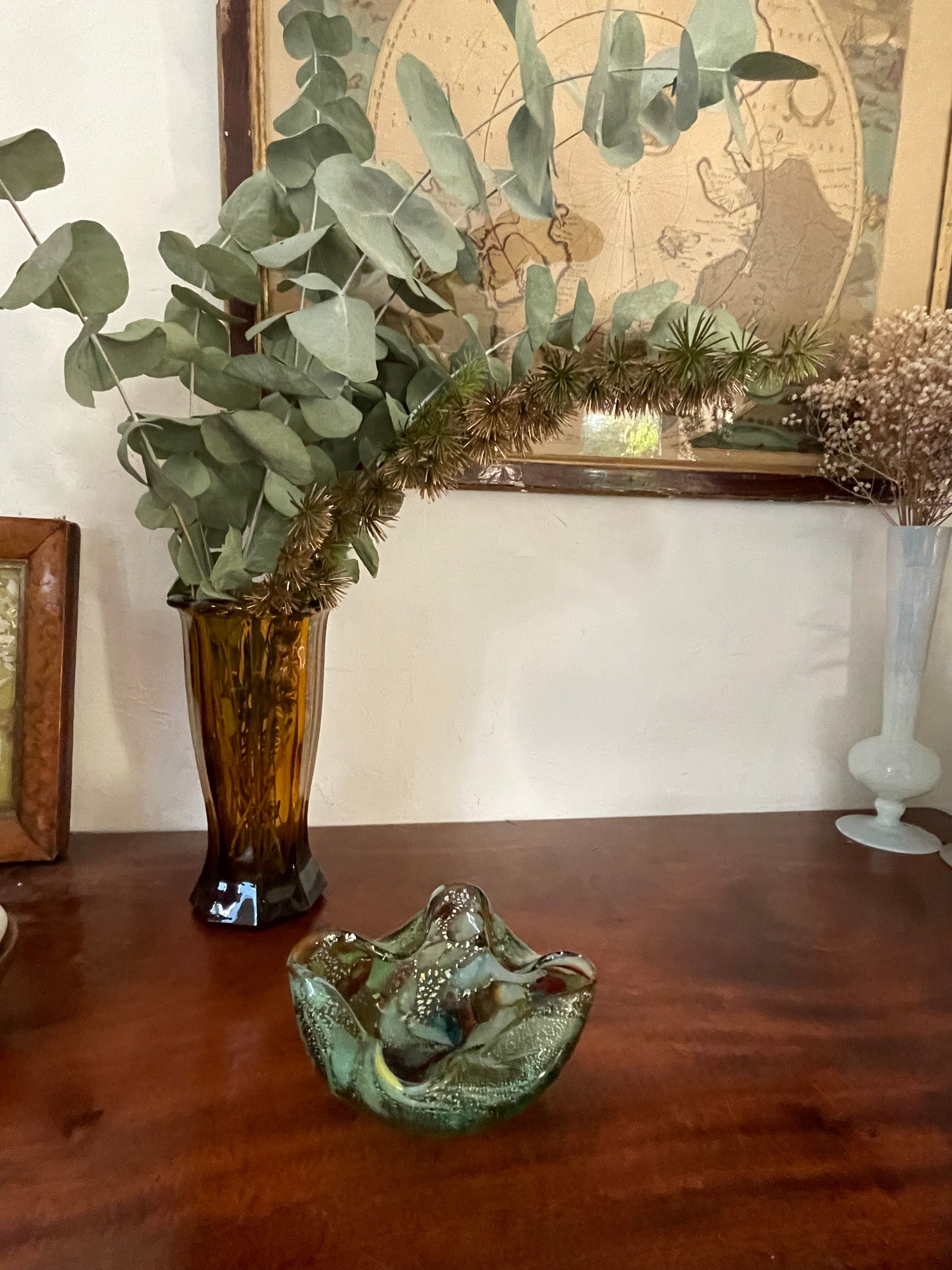 Tutu-frutti glass pocket trays from Murano circa 1960