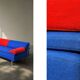 Vintage Mid-Century Danish Memphis Design Sofa Diva Daybed by G. Olsen