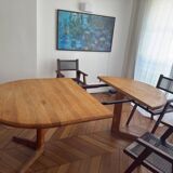Scandinavian extendable teak table – 60s